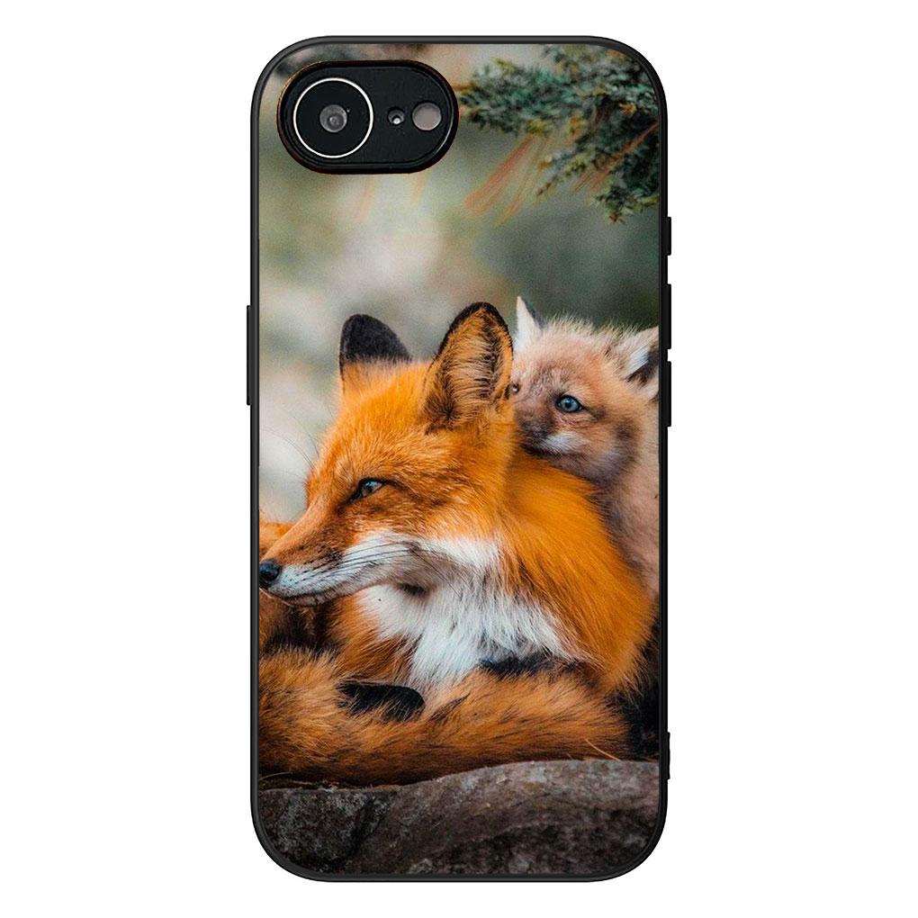 Soft Cover for OPPO A38 A18 A17 A40 A60 A80 A16 A78 A79 A54 A55 A57 4G 5G Coque Phone Case Fox Wild