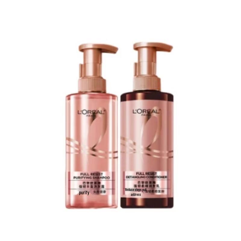 L'Oréal Extraordinary Oil Strengthening & Smoothing Shampoo & Conditioner Set