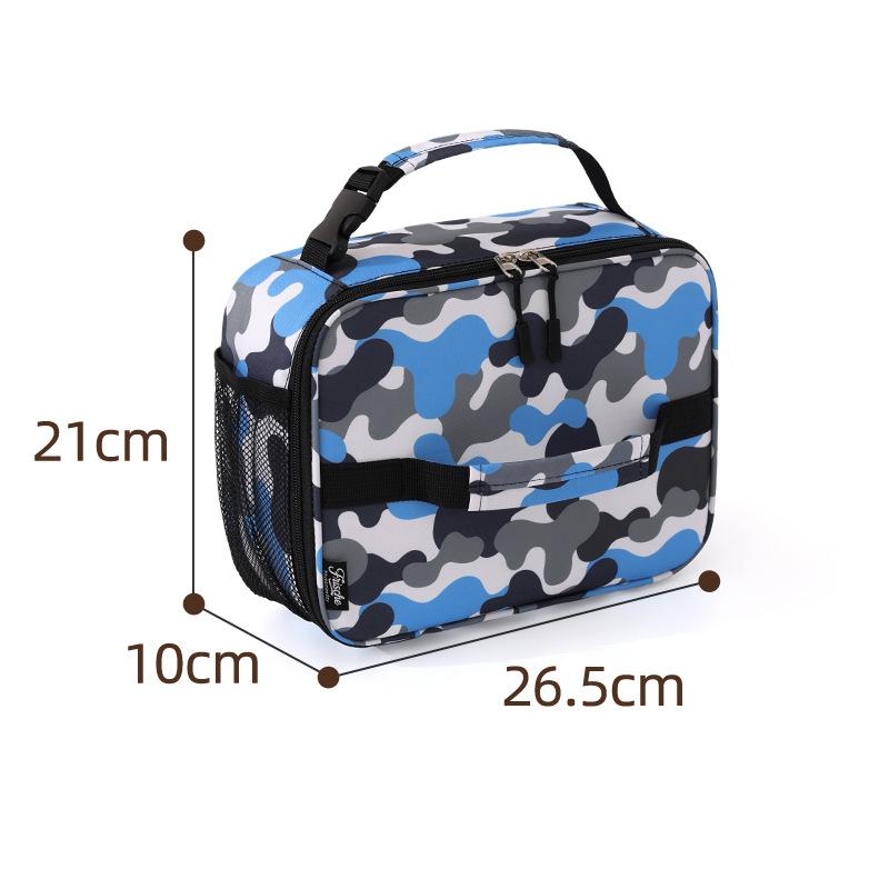 Beilin's new insulated lunch bag, a cute and thickened design, is perfect for students to carry their lunch to school. It's a portable lunch box bag