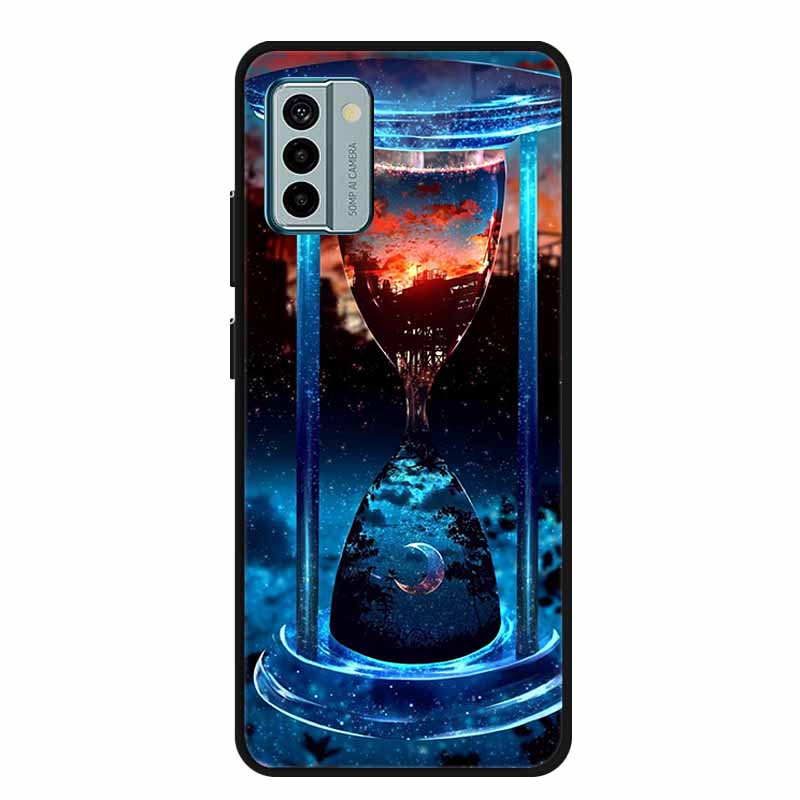Для Nokia G22 Чехол G 22 Чехол для телефона Черный Силикон Мягкая задняя крышка Чехол для телефона Nokia G22 6.5" Coque Для NokiaG22 Funda