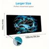 Charmander Mouse Pad, Large Gaming Desk Mat, Non-slip XXL Mousepad for Laptop & Tablet, Mini PC Playmat with Stitched Edges