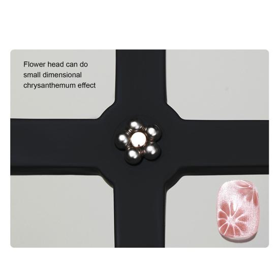 Cat Eyes Nail Magnet for DIY Manicure Cross Nail Magnetic Stick Multifunctional Long Strip Magnet Nail Art Tools Strong Nail Magnet Tool Set