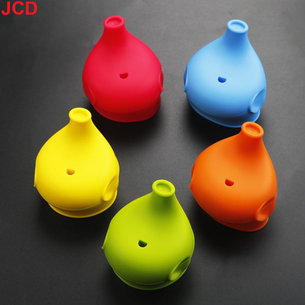JCD 30G Elephant-Shaped Soft Silicone Cup Mouth Cover For Children Training Suction Cup Drink Bottle Spill-proof Cap Nozzle