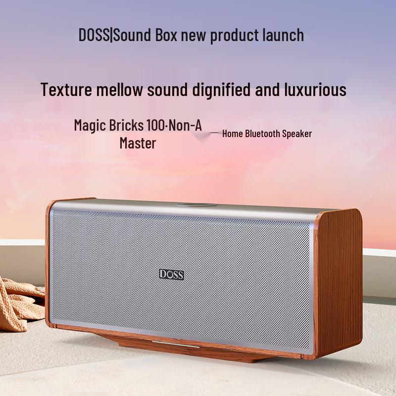 DOSS SoundBox MAX Bluetooth HIFI Speaker - Magic Brick for Home, Desktop, and TV Audio