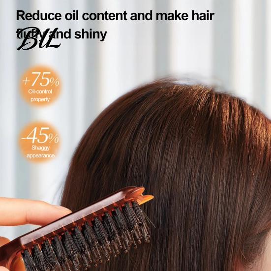 Daily Use Hair Styling Brush 1/2/3Pcs Boar Bristle Foldable Brush, Men Women Detangling Massage Scalp Portable Travel Comb for All Types Care