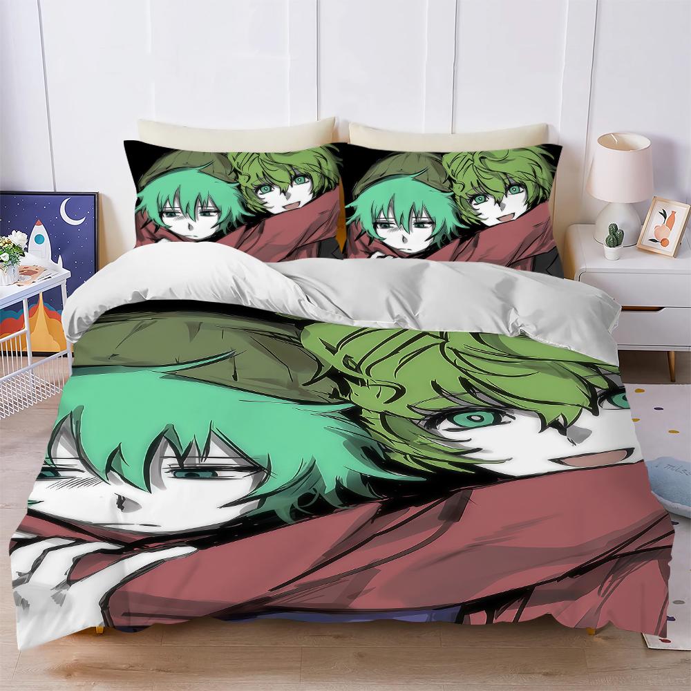 Ваш комплект постельного белья с пододеяльником T-Turn To Die YTTD Sou Мягкий Стиранный Кровать 3 предмета Летний Удобный Студенческое Общежитие Дом Детское Постельное Белье Лучший