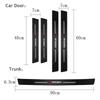 1/4/5Pcs Carbon Fiber Sticker Car Threshold Protective Film For Mitsubishi Lancer Ralliart ASX Mirage Pajero Xpander Attrage Ex LG3
