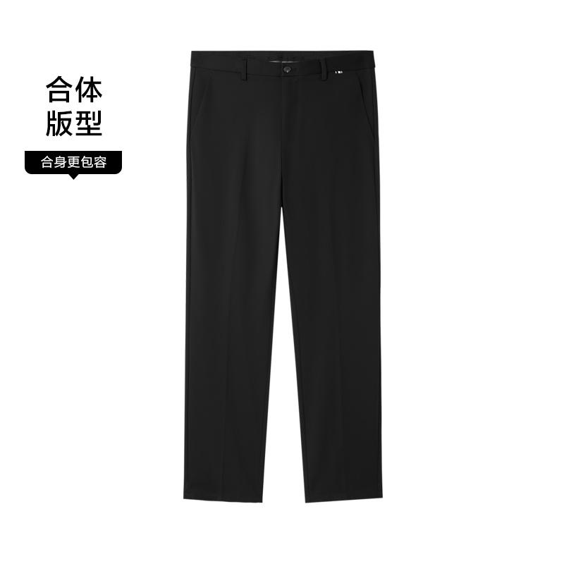 HLA Casual Pants Men's Moderate Straight Fit Pants HKXAW1W002A
