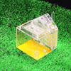 Acrylic Farm Housing Nest - Educational Formicarium Box for Behaviour Feeding Cage Yellow