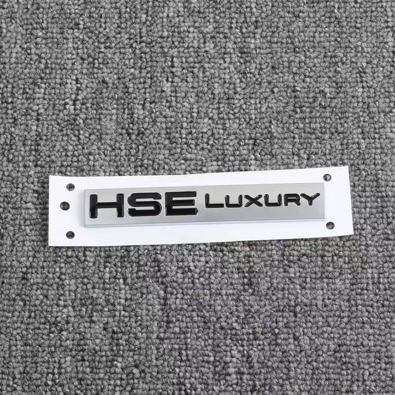 For Land Rover Range Rover HSE SDV6 SCV8 SI4 LUXURY Letter Emblem Modified Rear Trunk Badge bwsx9
