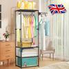 Heavy Duty Metal Clothes Nail Hanging Nack Garment Display Stand Storage Shelf