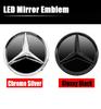 Logo Star Badge Car Front Grill LED Emblem Light For Mercedes Benz A B C E S CLA  GLA ML GL W205 W117 W176 W212 W207