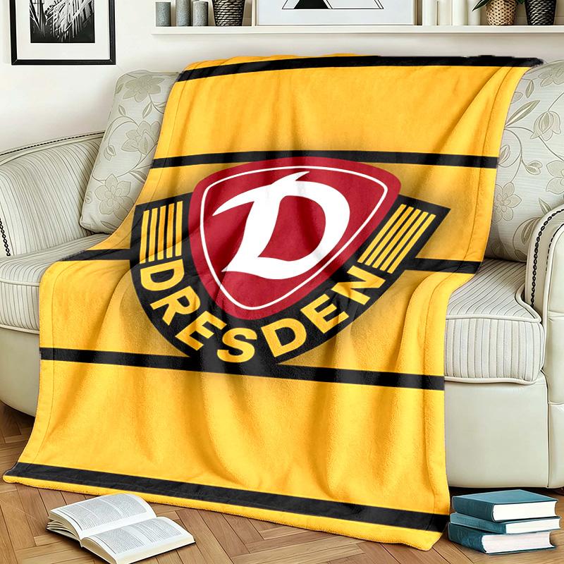 SG Dynamo Dresden Theme Blanket Suitable For Beds Sofas And Camping Perfect For Both Men And Women Comfortable Bedding All Year Round
