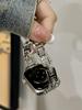 Модный металлический браслет для Apple Watch звеньевой женский Серия 11/8/7/6/10/9 40мм 41мм 38мм 42мм 44мм 45мм 46мм Ремешок