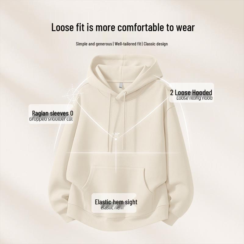 Jeanswest Men's Graphic Hooded Pullover Hoodie