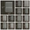 10Pcs PVC Spiral Binder Divider Page Separator Spiral Binder Envelopes Zipper Folders  Photocards