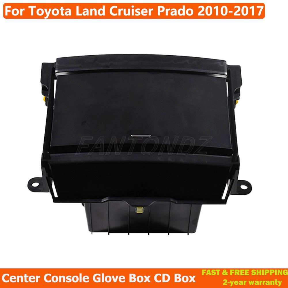 Для Toyota Land Cruiser Prado 2010-2017 Автомобильный интерьер Панель приборов Ящик для хранения Центральная консоль Бардачок CD-бокс Ящик для мелочей