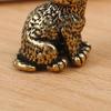 Брелок с изображением кота из чистой меди, подвесные аксессуары, ювелирные изделия, милый кулон-брелок