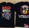 Винтажная футболка W A S P, тур по Северной Америке 1989 года, размеры S-4XL