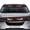 Универсальная Декоративная Наклейка на Переднее Стекло Автомобиля Блок от Солнечных Бликов Глаза Демона Персонализированная Наклейка для Модификации Транспортного Средства