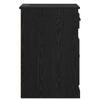 Side Cabinet Black Oak Effect 40 x 50 x 75 cm