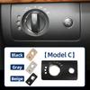 Для Mercedes Benz ML300 ML350 GL320 GL350 W164 X164 Новая Черная Панель Замены Крышки Переключателя Фары Автомобиля 1645453504