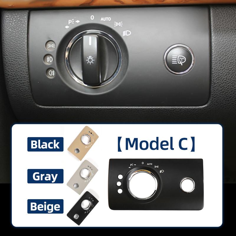 Для Mercedes Benz ML300 ML350 GL320 GL350 W164 X164 Новая Черная Панель Замены Крышки Переключателя Фары Автомобиля 1645453504