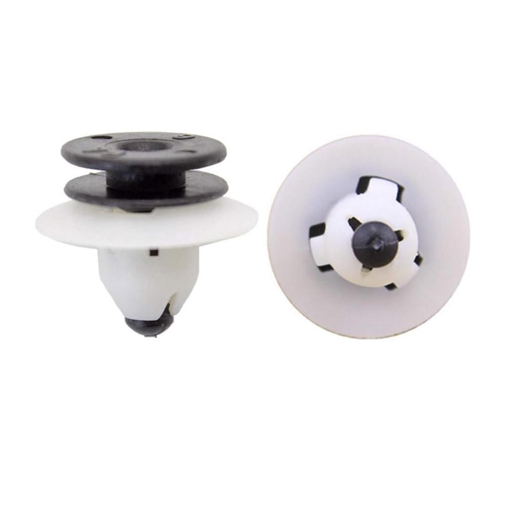 10 шт. Нейлоновые черно-белые крепежные клипсы 30653441 для Volvo C30 C70