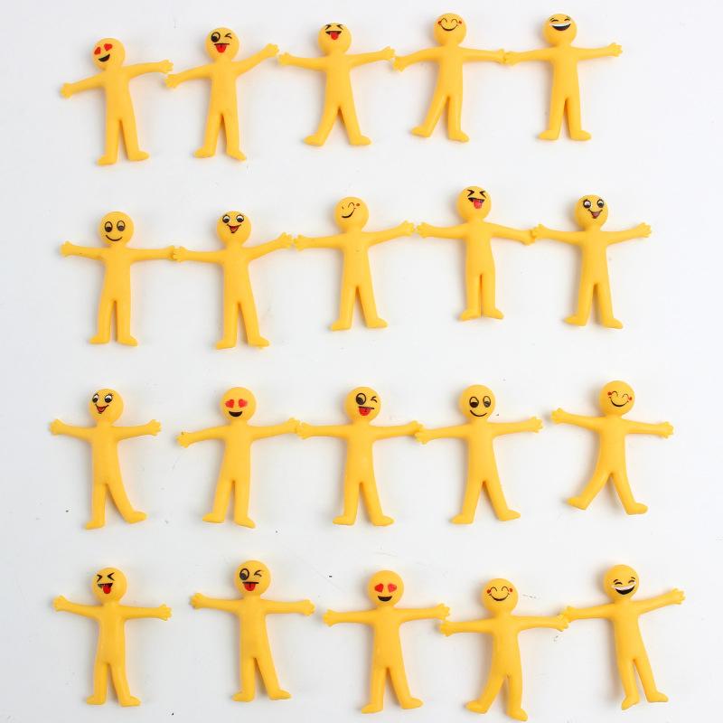 8-20pcs Funny Little Man Squishy Fidget Toys Antistress Adult Children Rising Stress Relief Squeeze Toys Kids Charisma Gift Toys