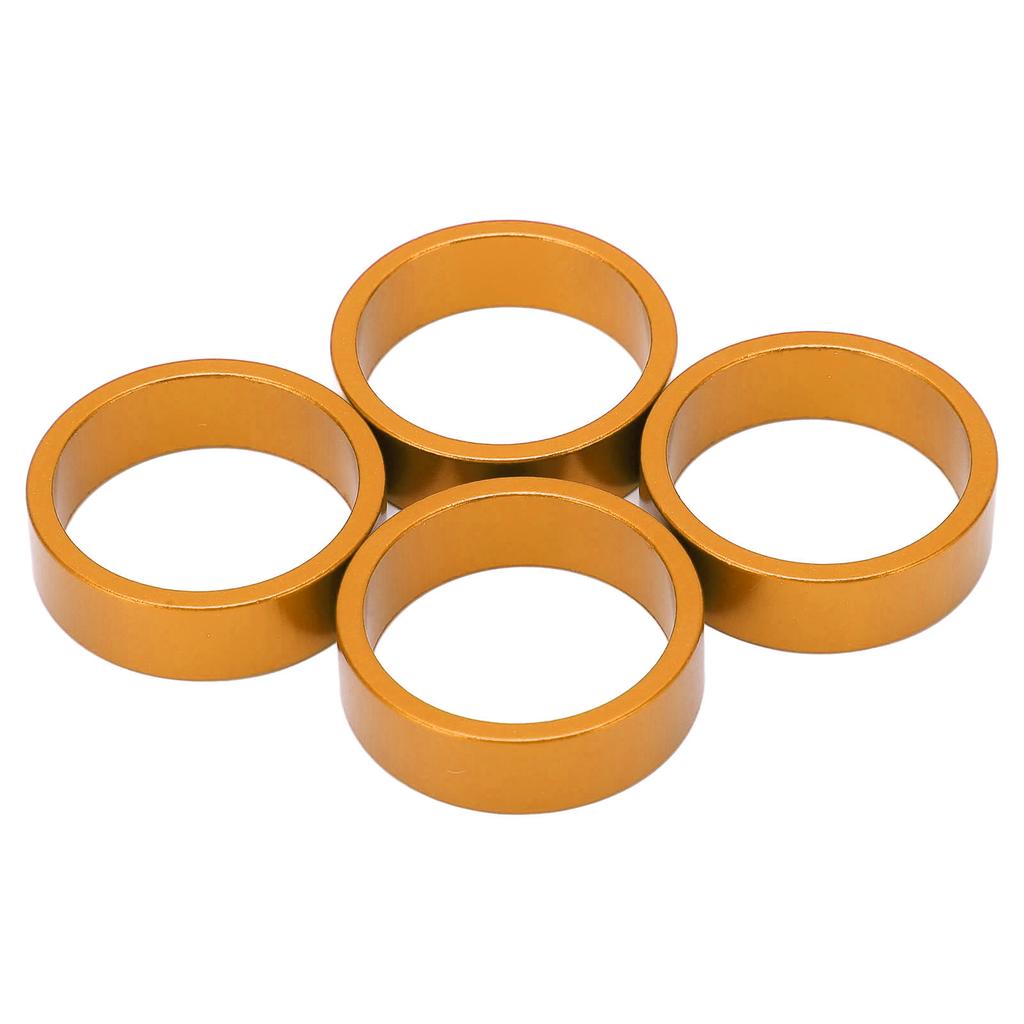 4 шт. алюминиевый сплав велосипедная рулевая колонка проставки выноса руля велосипеда 28.6x10 мм1.13x0.39 дюймов для