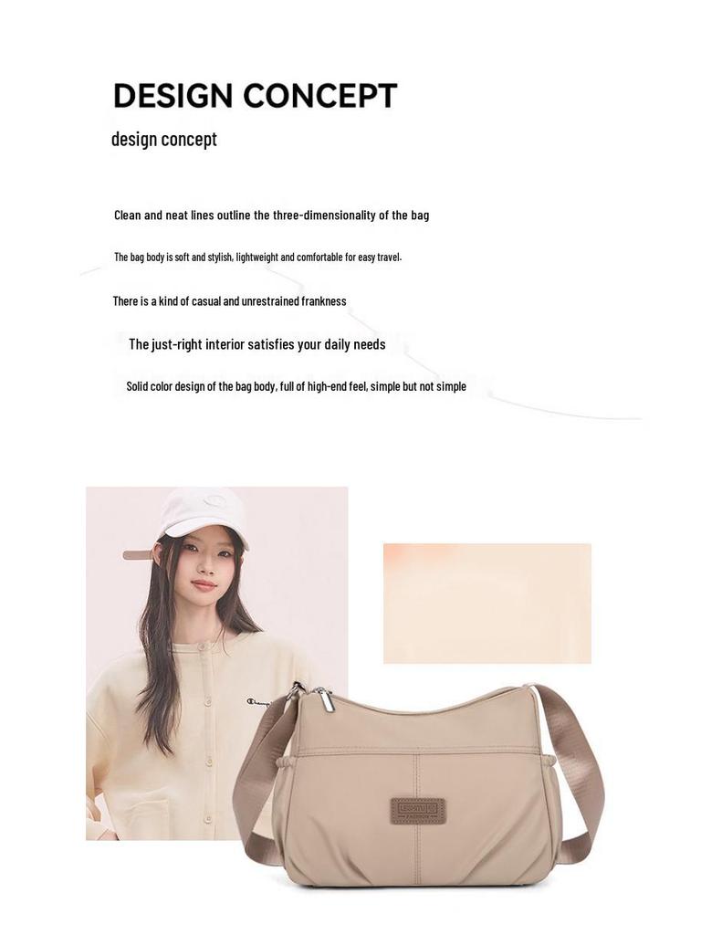 Женская водоотталкивающая износостойкая сумка кроссбоди, универсальная повседневная мода, трендовая наплечная сумка в корейском стиле