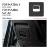 Top Suede Trim LHD RHD Sticker For Mazda 3 BP Axela CX30 CX-30 2019 2020 2021 2022 2023 2024 2025 Car Driver's Storage Box Panel IUE2