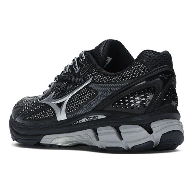 Mizuno Halo Mix Уличная функциональная обувь Ткань Нескользящая Износостойкая Дышащая Амортизация Низкие кроссовки Унисекс кроссовки D1GH240801