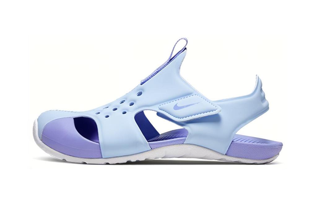 Nike Sunray Protect 2 Breathable Lightweight Breathable And Lightweight Children's Sandals Light Blue 943826-402