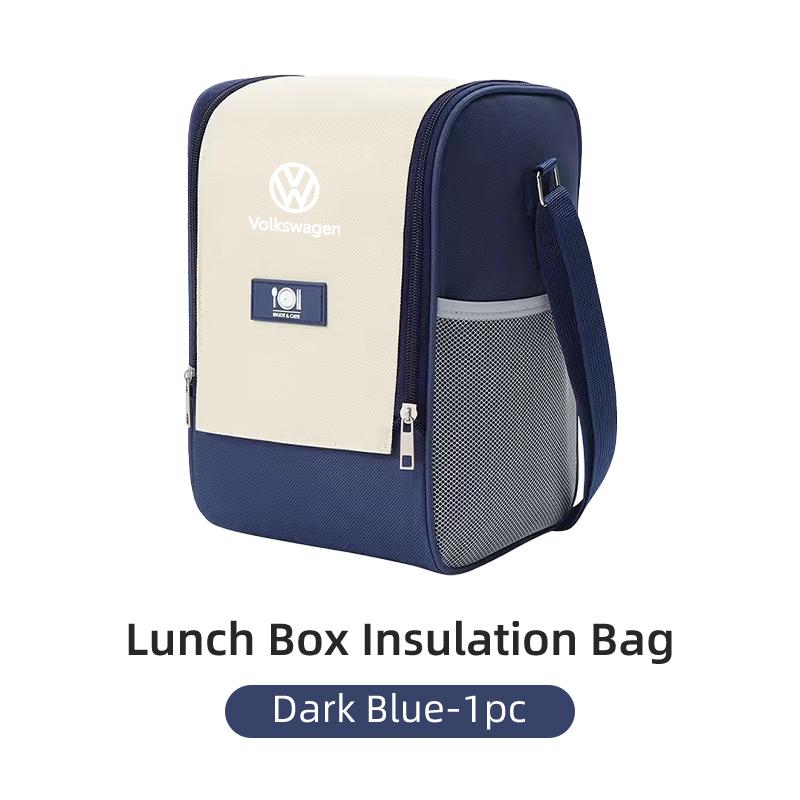Portable Thermal Lunch Bag Food Box with Shoulder Strap Waterproof For Volkswagen VW Golf Polo Tiguan T5 Passat b6 Jetta Sagitar zr3