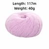 Multicolor Wool Ball Cotton Candy Yarn Ball Woven Material Wool Thread  for Knitting Doll Hair Clip