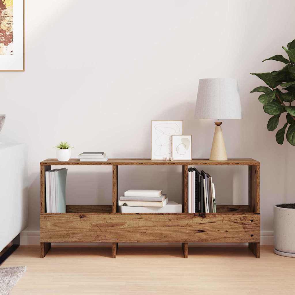 Magazine Shelf Reclaimed Wood 102 x 30 x 45 cm
