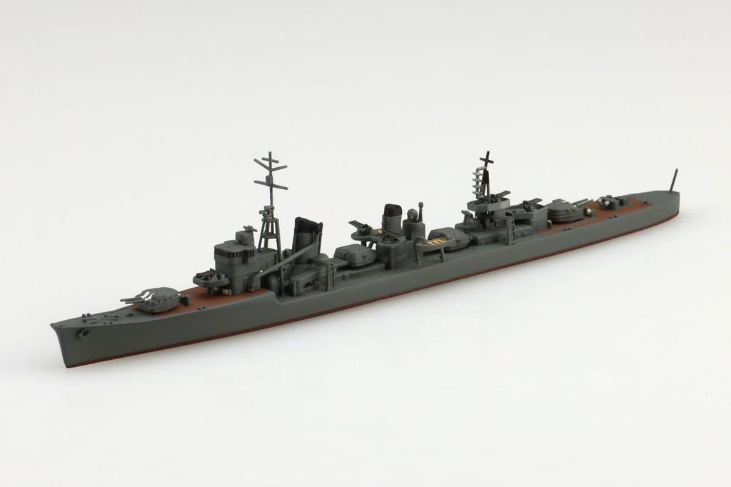 Aoshima Bunka Kyozai Серия Waterline 448 Японский Военно-морской Флот Эсминец Исокадзе Пластиковая Модель (АОСИМА) 1/700 №.