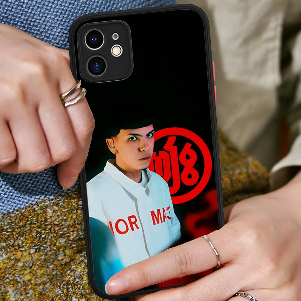 Силиконовый чехол Singer M-Milo J для iPhone 16 15 14 13 12 11 Pro Max Plus X XS MAX Ударопрочный Матовый Чехол