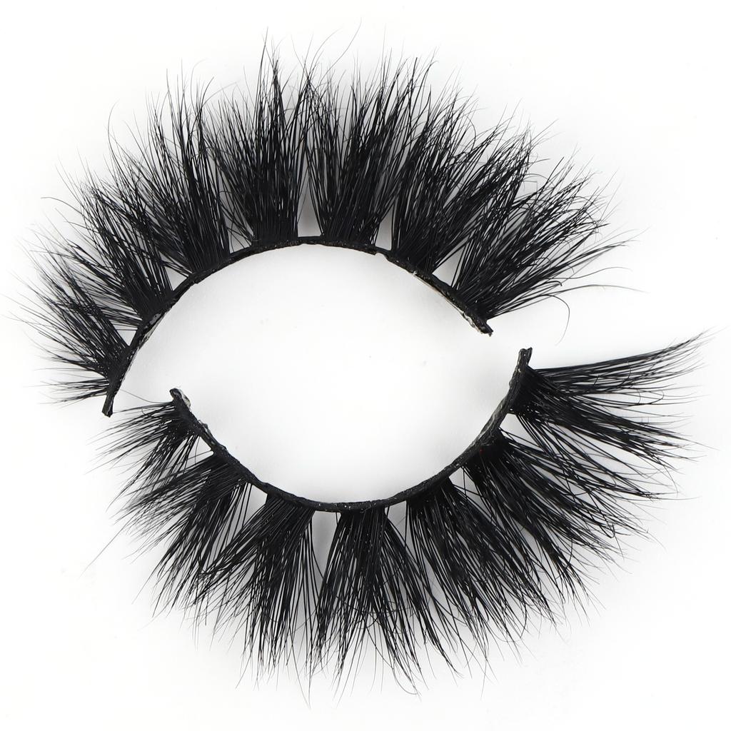 Black Cotton Band Soft Hair Cruelty Free 3d Mink Eyelashes