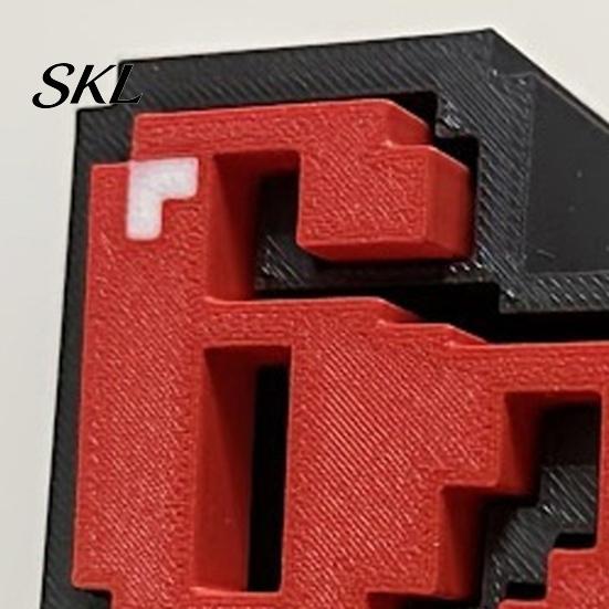 Desktop Stress Relief Toy 3D Printed 67 Clicker Fidget Toy, Pixel Art Desk Decor, Sculpture with Anti-Yellowing Decor Solid Base, for Office Home Fun