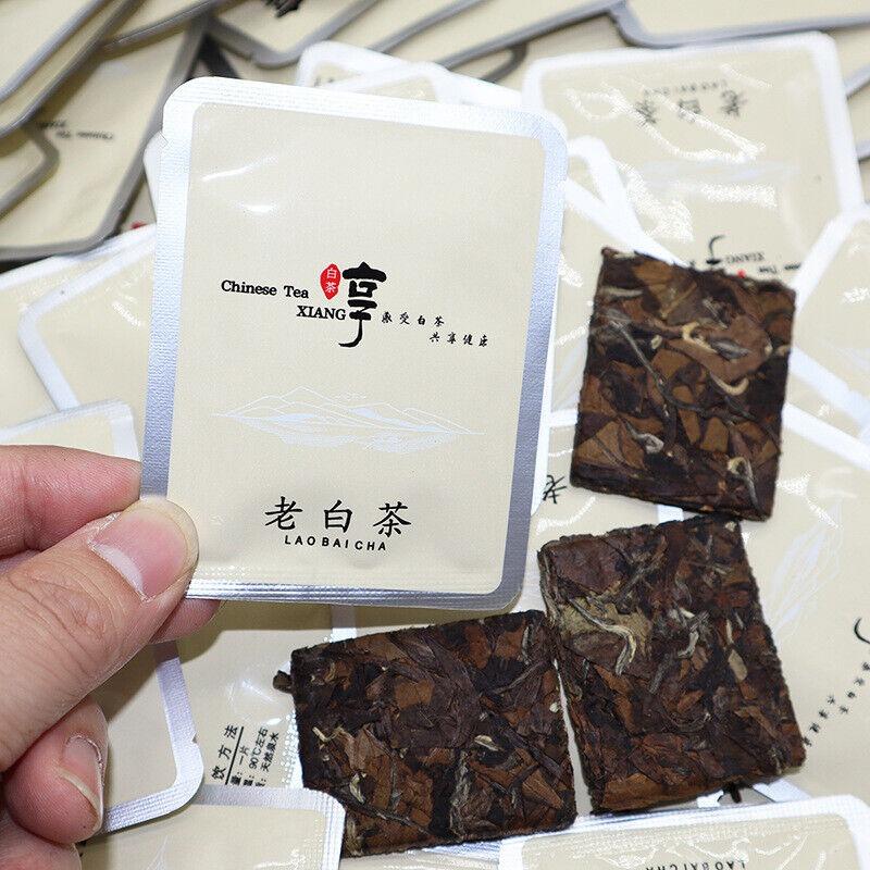 500 г Белый чай Fuding Shoumei Cookie Tea Старый белый квадратный чай 1 шт. 1 пузырьк