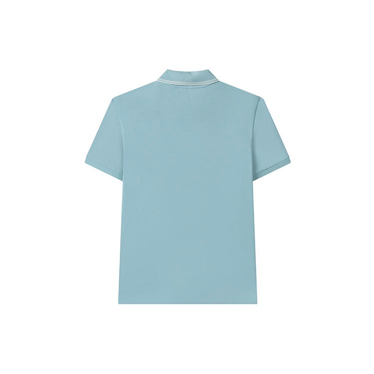 New FILA Polo Shirt Men's Bamboo Prosperity Blue F11M317107F-BU