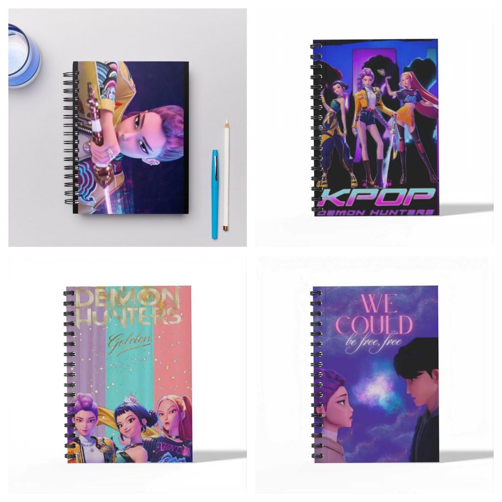 4pcs new cartoon anime peripheral student stationery notebook A6 stationery coil could have been given to friends
