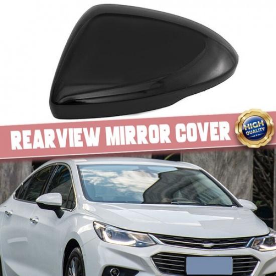 Левая сторона Для 2017 2018- Chevrolet Cruze LH Накладка на крышку зеркала заднего вида Черный