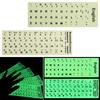 Russian Letter English Deutsch Luminous Alphabet Layout Protective Film Keyboard Stickers