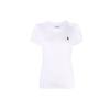 Polo Logo Embroidered Short Sleeve T-Shirt Women T-Shirts White 211847073-009