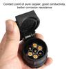 12V 13Pin To 7Pin N&S Trailer Socket Adapter Plug Converter Connector for Trailer Caravan