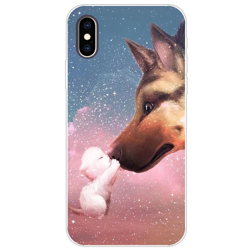 Чехол для iPhone X XS Max XR Чехол окрашенный мягкий силиконовый TPU Задняя крышка для iPhone X XS Max XR Coque Capa Funda Skin ударопрочный