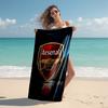 1pc A-Arsenal Beach Towel, Comfortable and Thick, and Swimming/Bath/Picnic/Camping Towel, Suitable for Seaside Beaches